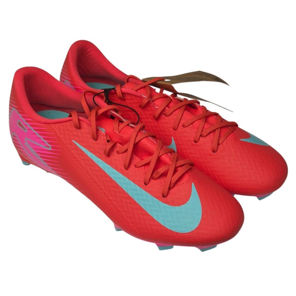 Nike Mercurial Vapor 16 Academy MG Soccer Cleats Mens 12 Red Ember Glow NEW